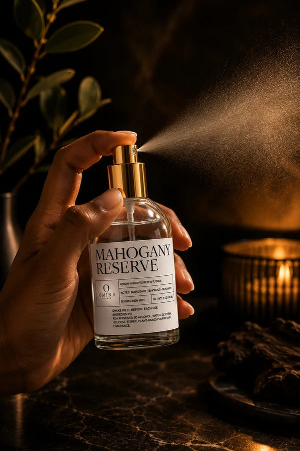 Mahogany Reserve Room + Linen Spray